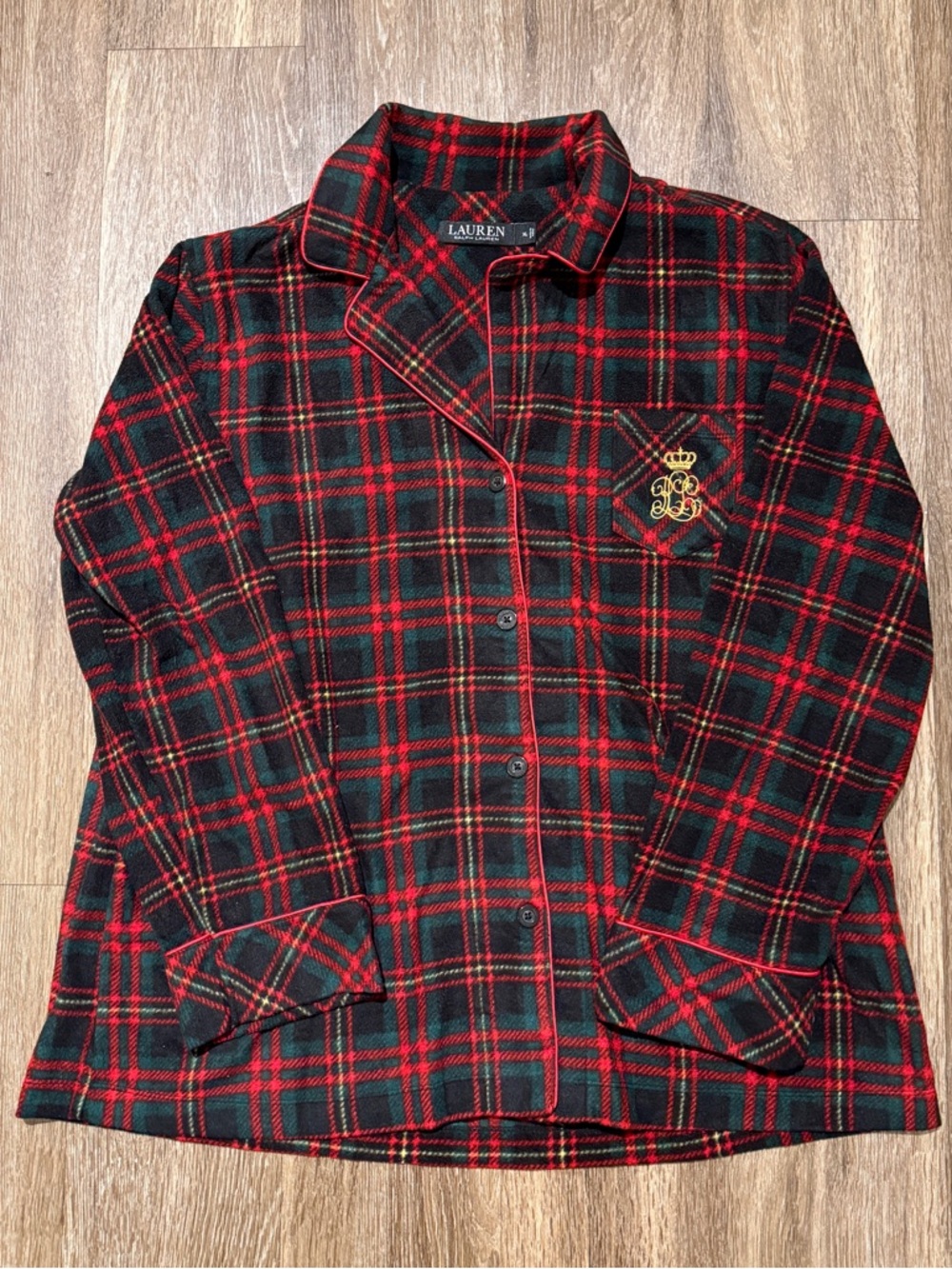 Lauren by Ralph Lauren Flannel Pajama Set